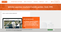 Desktop Screenshot of cipix.nl
